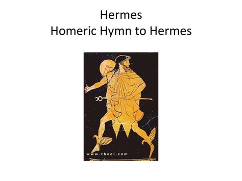 hermes homeric hymn